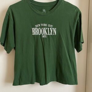 Green Brooklyn NYC T-Shirt